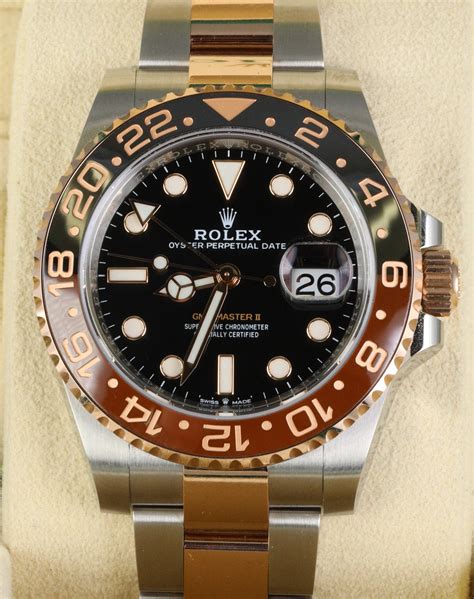 rose gold rootbeer rolex|rolex gmt master rose gold.